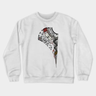 Polynesian tattoo design "CedMa" Crewneck Sweatshirt